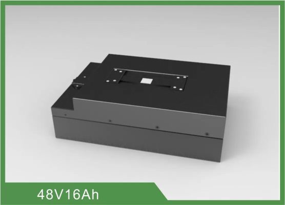 Twee van het het Ijzerfosfaat van het Wielen768kwh 16AH de Navulbare 48v Lithium Batterij IP65