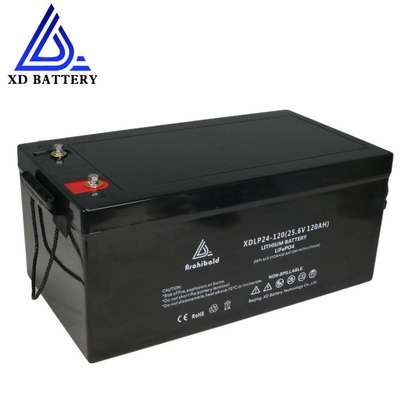 Motorhomeslithium Ion Battery 12v 120ah voor Woon Zonne van Net