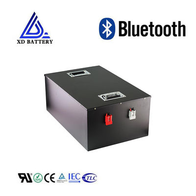 Het diepe Lithium Ion Battery OEM/ODM Silk van Cyclusbluetooth 48v 150ah voor Verkeer