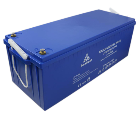 Certificaat van Ce van de douane het Zonne24v 200ah Lifepo4 Batterij